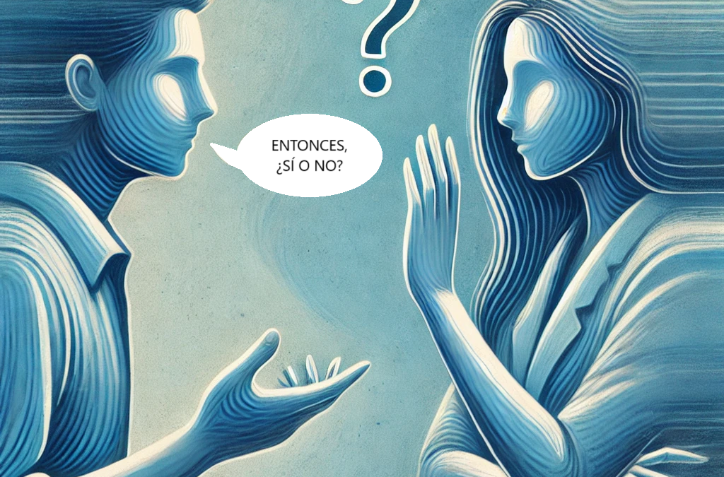 ¿Por qué algunas personas se niegan a responder con un «sí» o un «no»?