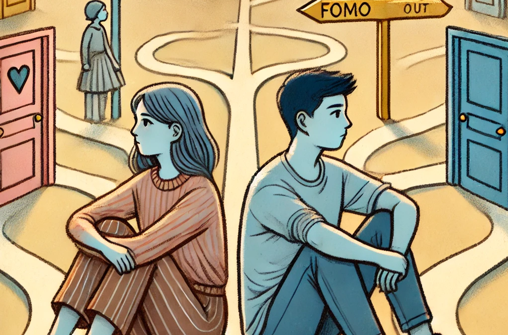 FOMO y miedo al compromiso: Cuando el temor a perdernos algo nos aleja del amor